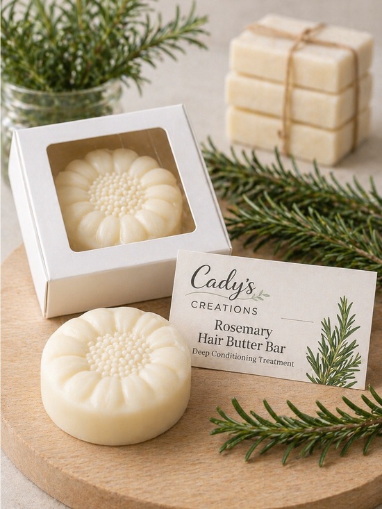 Hand Crafted Other - Rosemary Hair Butter Bar
